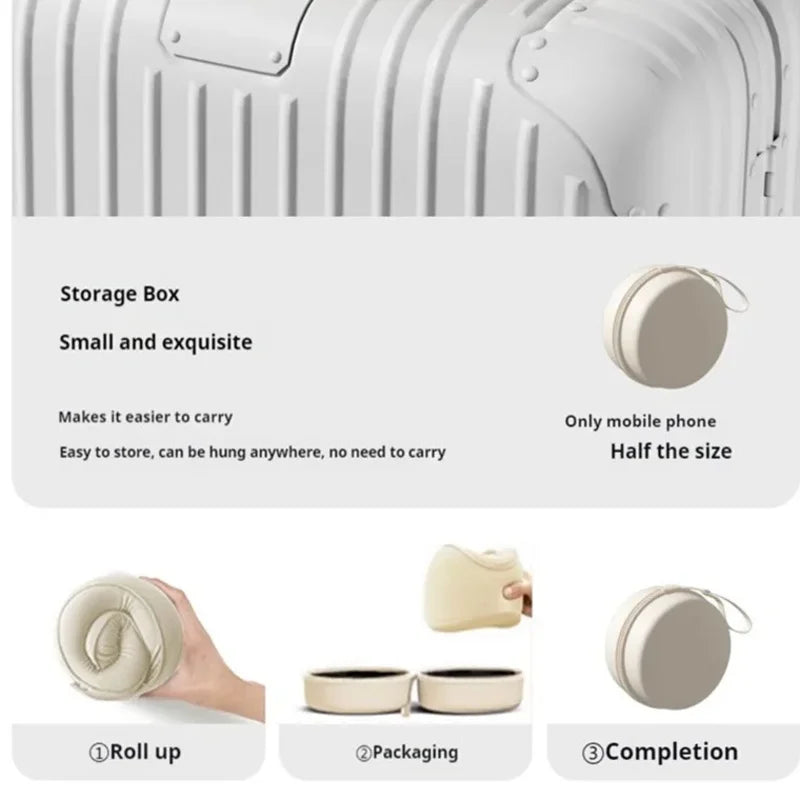 Memory Foam Neck Pillow Neck Support Pillow with Head Cushion Support Camping Neck Protect Soft Memory Foam Head Support